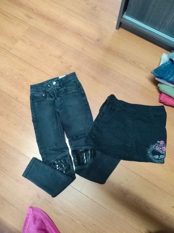 Lot jean IKKS + jupe