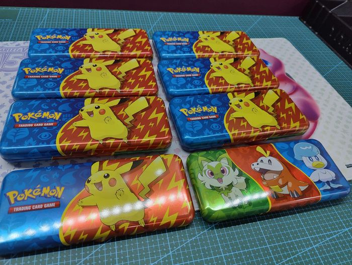 Lot de 7 plumiers Pokémon Écarlate et Violet - photo numéro 2