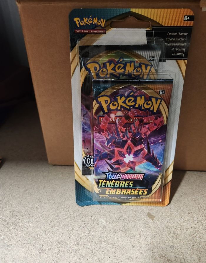 Pokémon duo pack EB2 EB3 clash des rebelles et ténèbre embrassé