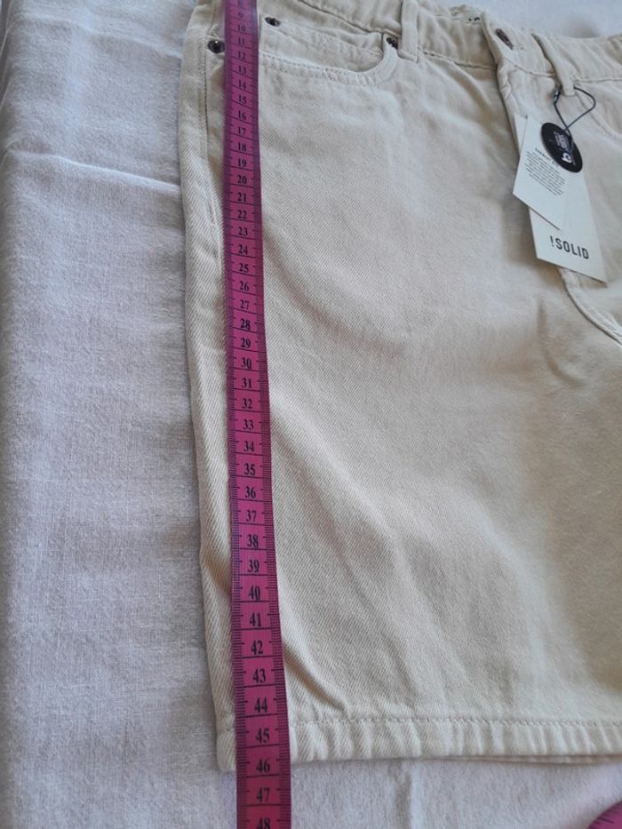 Short jean coton ! Solid modèle Owen loose fit neuf avec étiquette - photo numéro 12