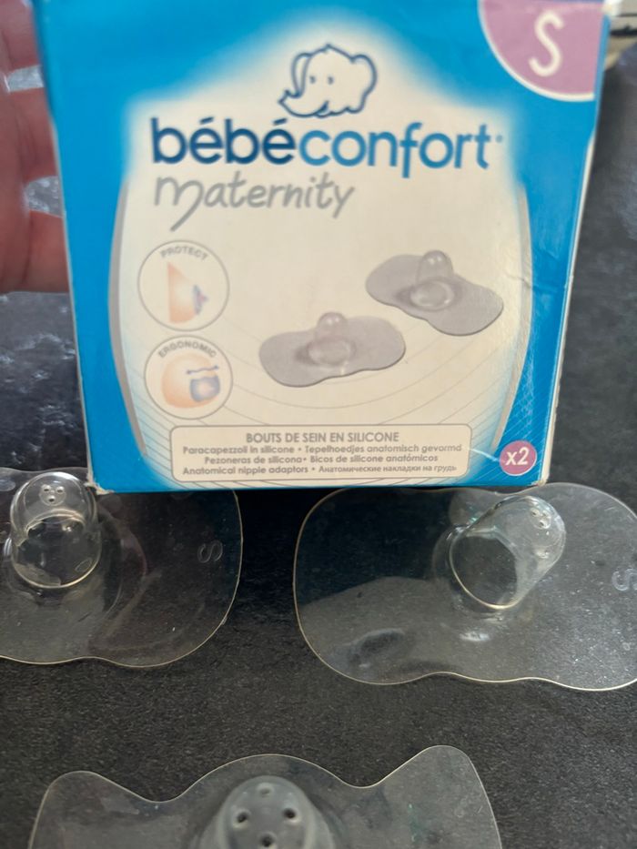 Bouts de sein en silicone maternité