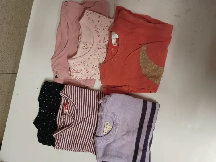 Lot manches longues