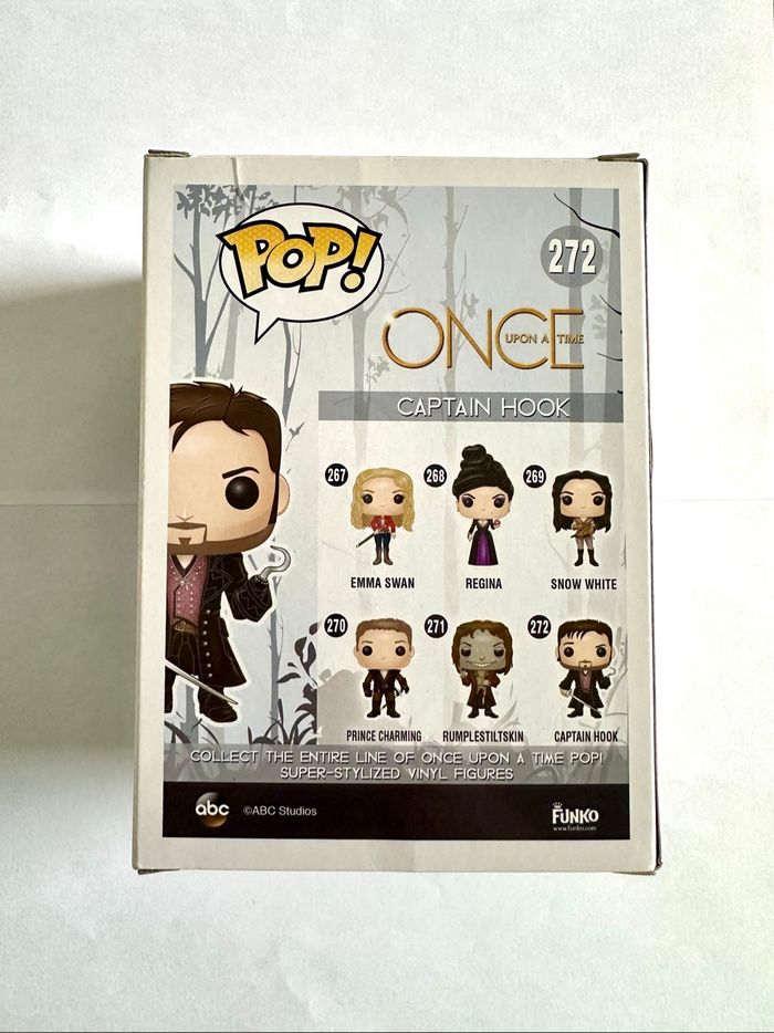 Figurine Funko Pop Captain Hook numéro 272 Once Upon a Time - photo numéro 3