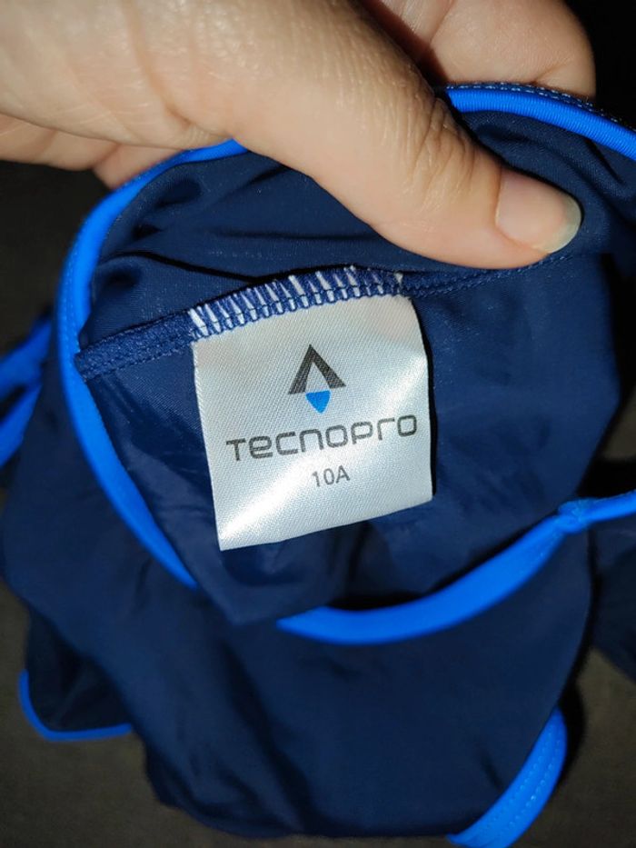 Maillot une pièce bleu marine 10 ans neuf - photo numéro 3
