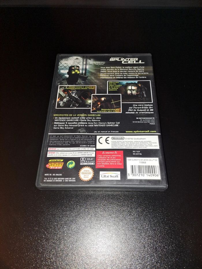 Jeux Gamecube /Tom Claney's Splinter Cell - photo numéro 3