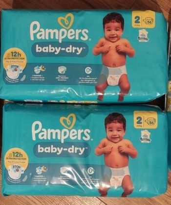 Pampers baby dry taille 2