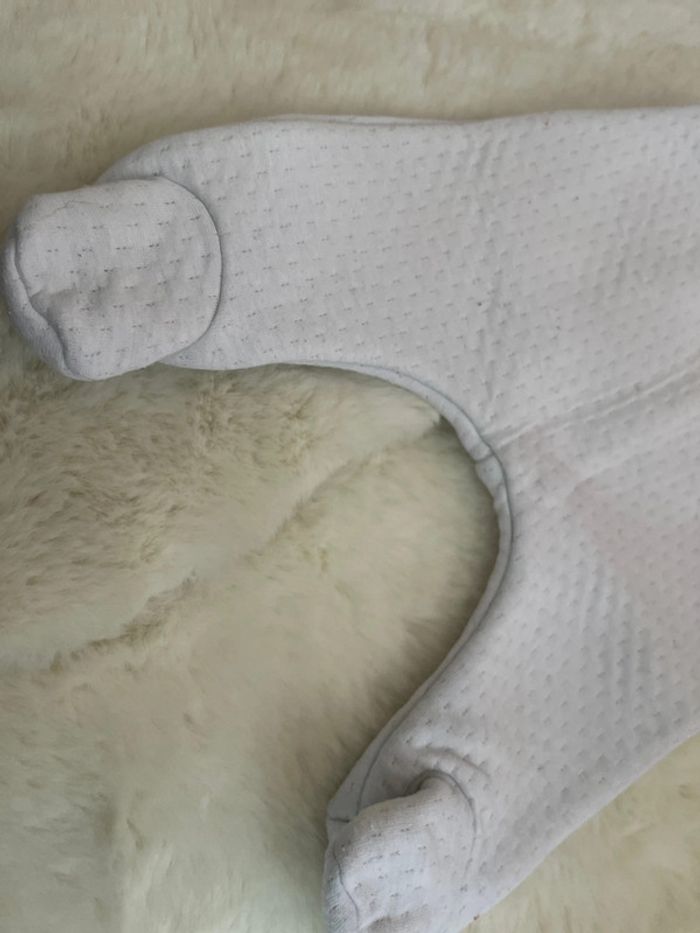 Ensemble jersey blanc lapin col - photo numéro 4