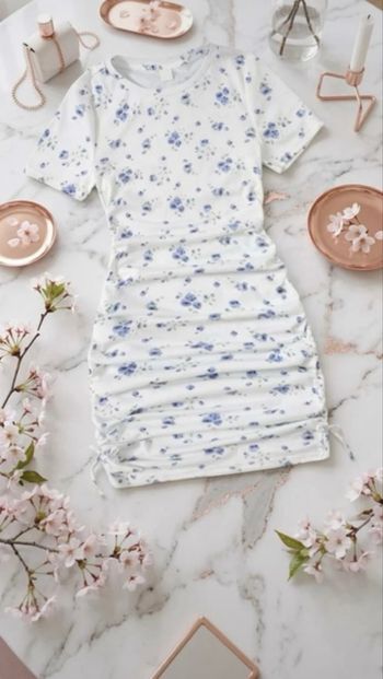 🌸👗 Robe fille fleurie – 👗🌸
