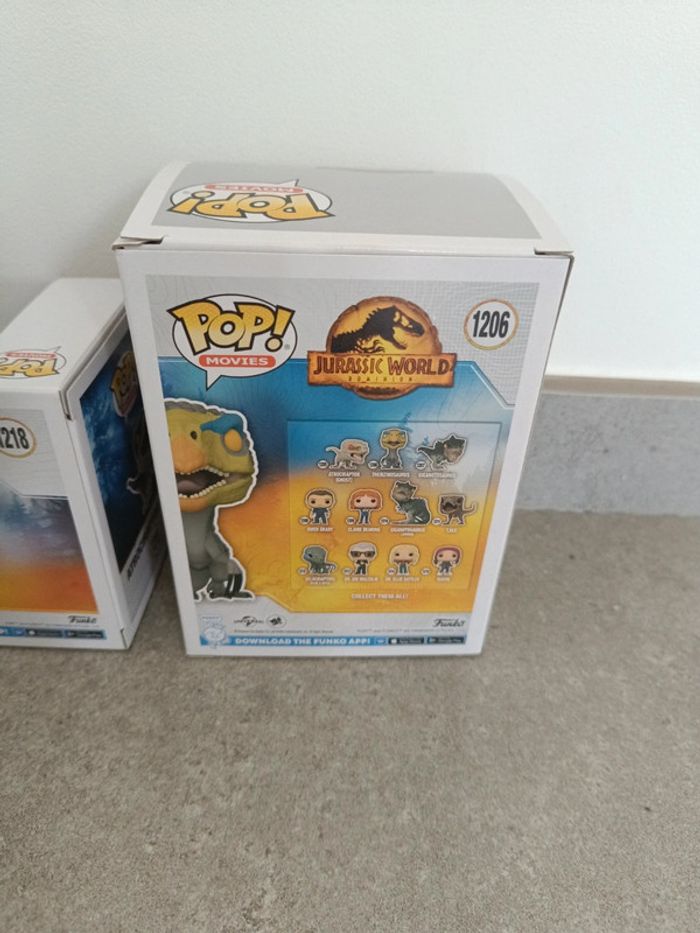 Lot funko Jurassic world 1212 1218 1206 - photo numéro 5