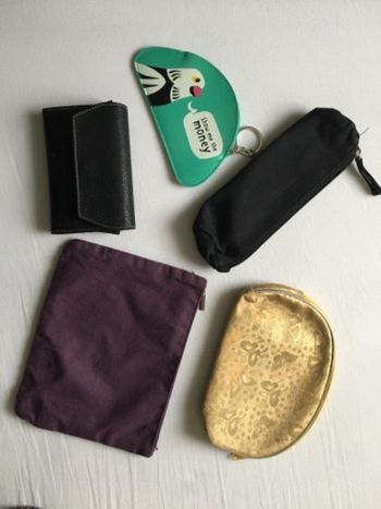 Lot trousses / pochettes