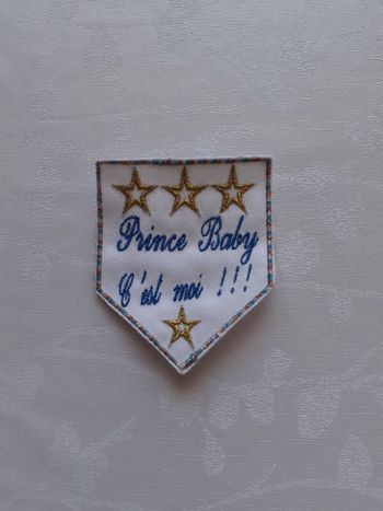 Ecusson Prince Baby c'est moi