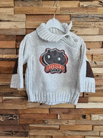 Pull chaud garçon 12mois