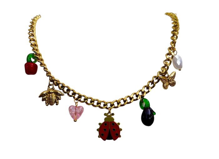 Collier coccinelle 🐞 ✅