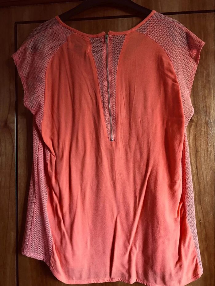 Blouse orange coton neuve 40 Carminn - photo numéro 6