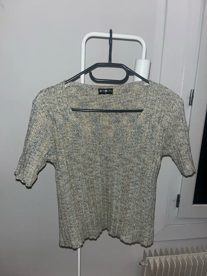 T-shirt coton maille