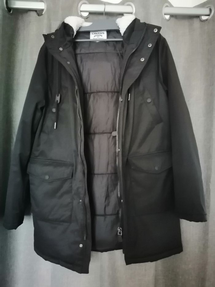 Manteau mi long creeks - photo numéro 2