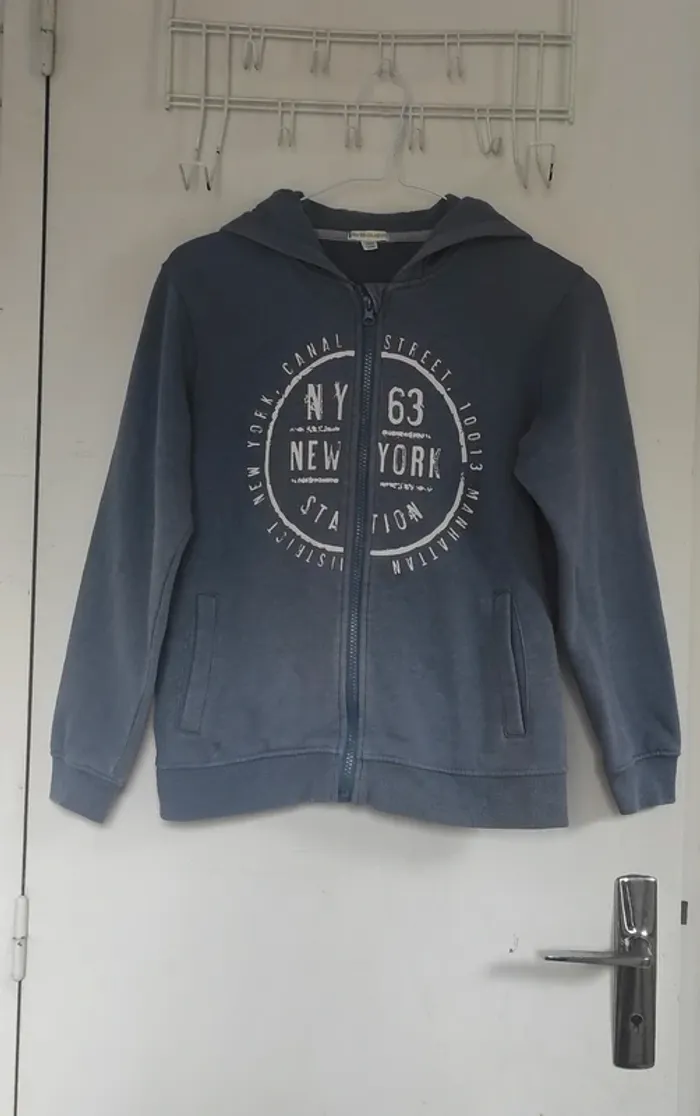 Lot 2 gilet a capuche garçon - photo numéro 5