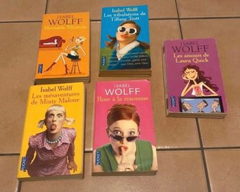 Lot livres Isabel Wolff