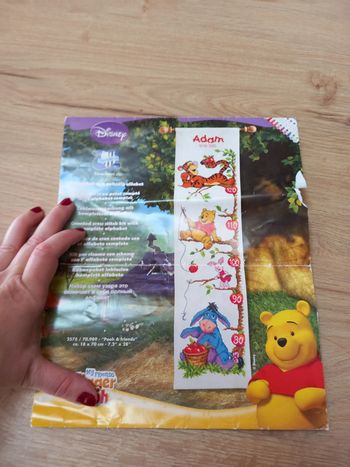 Patron de Broderie Winnie l'Ourson