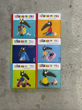 Lot livre p’tit loup