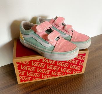 Vans pailleté multicolore scratch taille 30.5