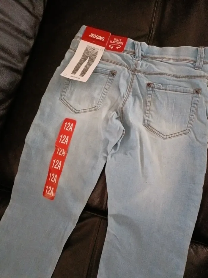 Jegging 12ans neuf gemo - photo numéro 3