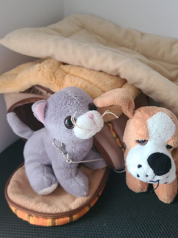 Niche avec peluche chien et chat SIPLEC - photo numéro 5