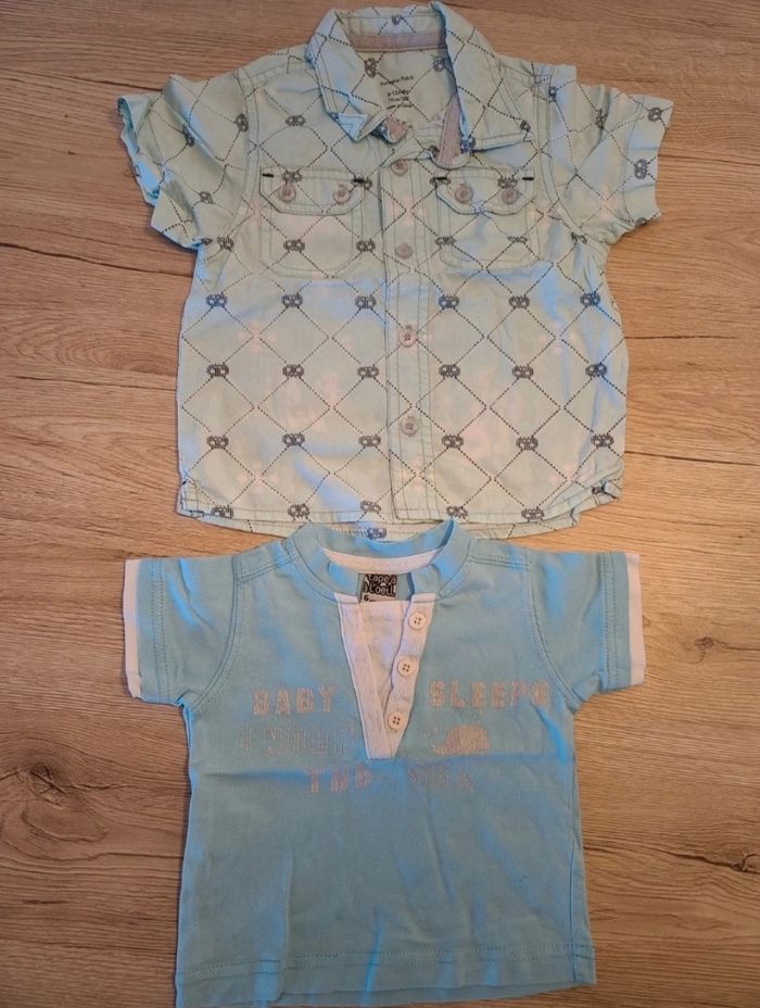 Tee-shirt manches courtes 6 mois - photo numéro 3