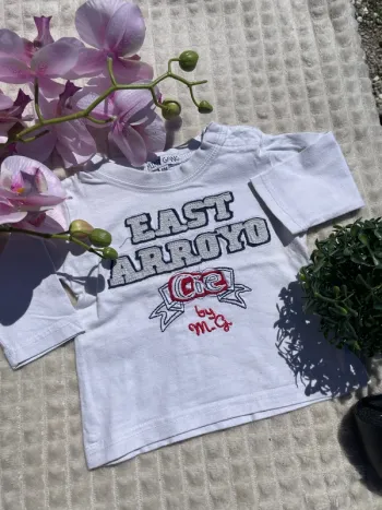 T-shirt manches longues / pull fin garçon – 6 mois Mini Gang