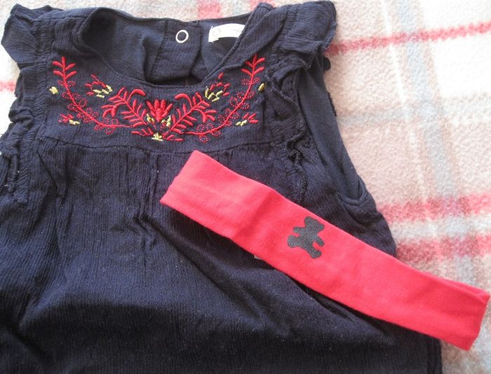 Combinaison gilet et bandeau Lulu Castagnette 18 mois - photo numéro 4