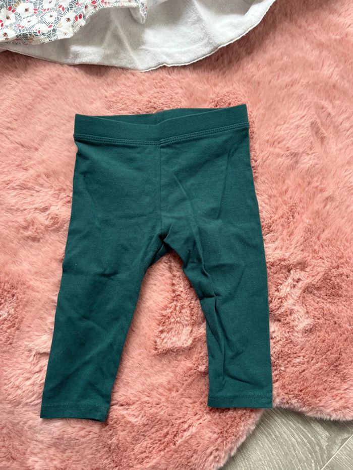 Robe + legging 6 mois bébé fille - photo numéro 5