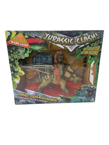 Coffret Jurassic Clash Dino Commander Lanard neuf