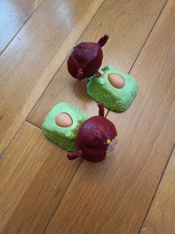 2 figurines angry birds McDonald's 2016
