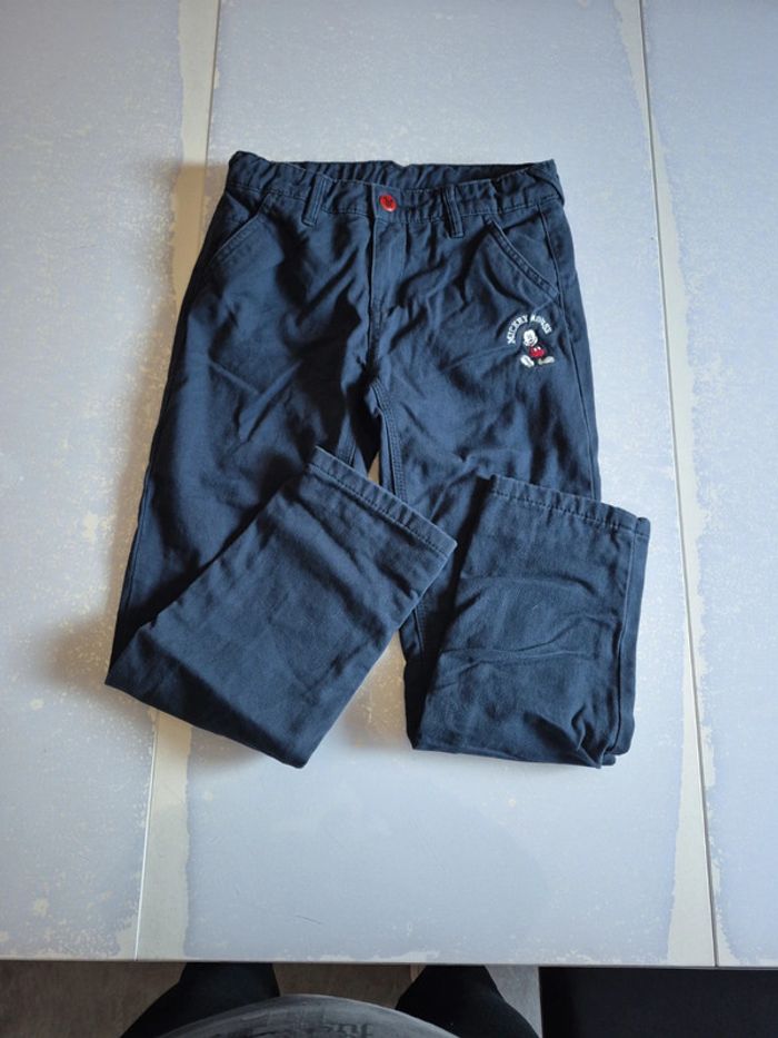 Pantalon doublé Mickey de chez C&A 128cm