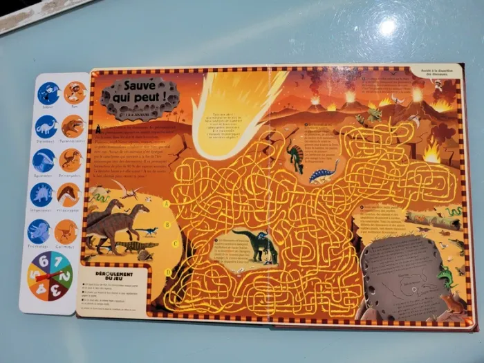 Livre Jeu 🦕 Les Dinosaures sur un plateau 🦖 (81) - photo numéro 8