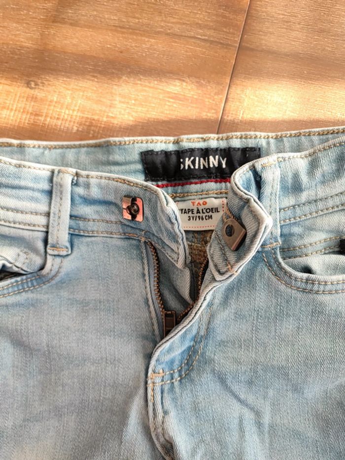 Jean bleu Skinny TAO 3ans - photo numéro 3