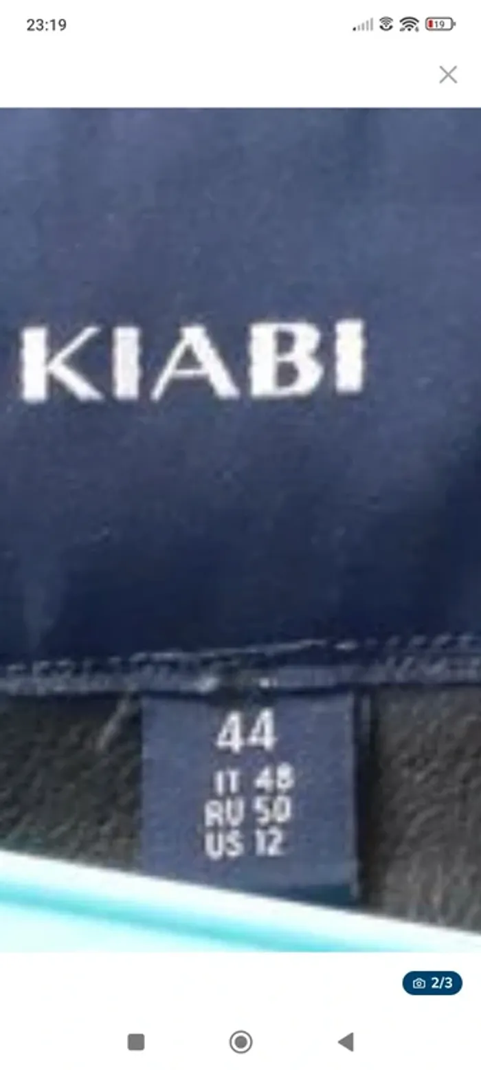 Veste simili cuir taille 44 - photo numéro 2