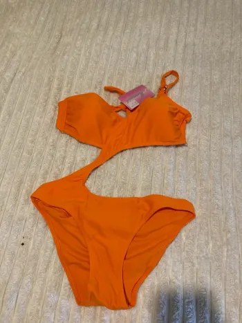 Maillot de bain Trikini orange
