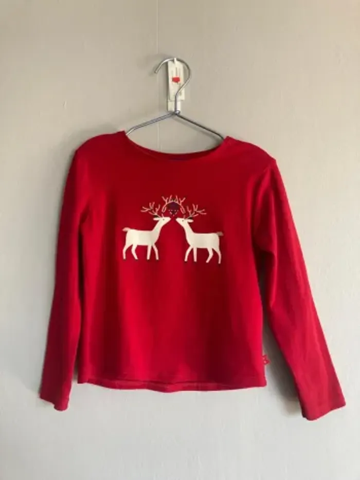 T-shirt manches longues fille Okaïdi 4 ans – Très bon état