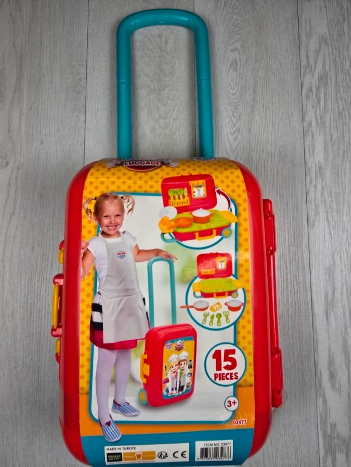 🌟 Valisette de Cuisine pour Enfant - Kitchen Set Luggage Candy & Ken 🌟