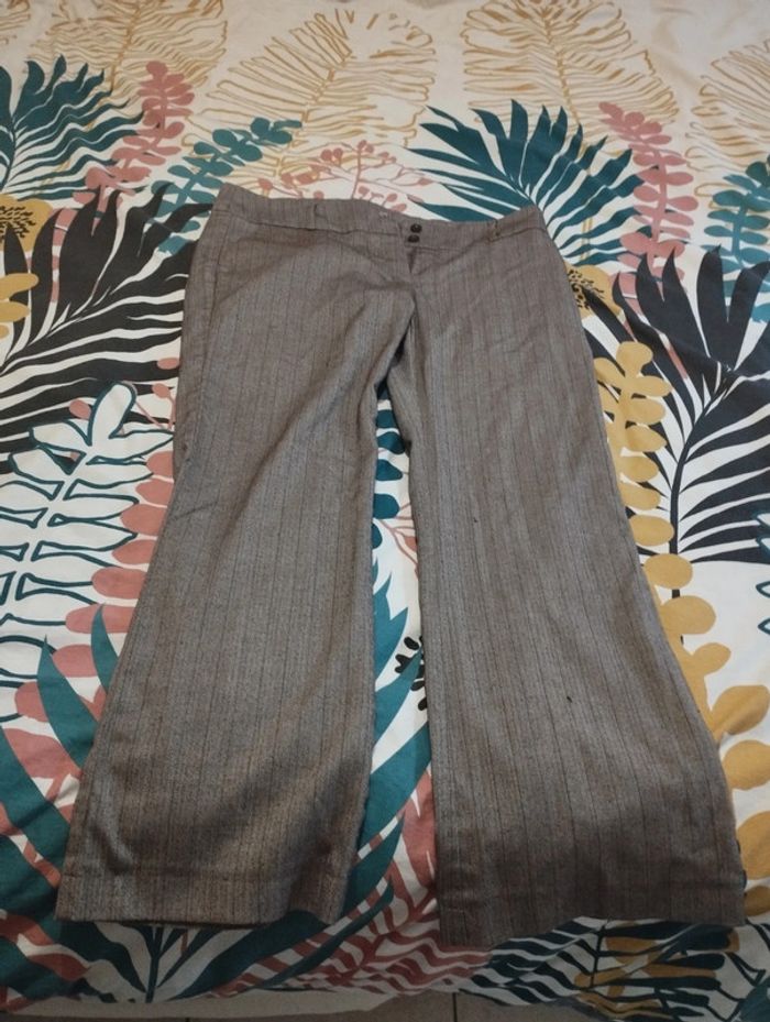Pantalon femme taille 40 marron