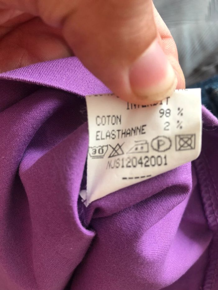 Robe violette sans manches - photo numéro 5