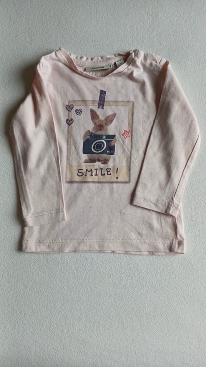 Tee-shirt fille 3 mois