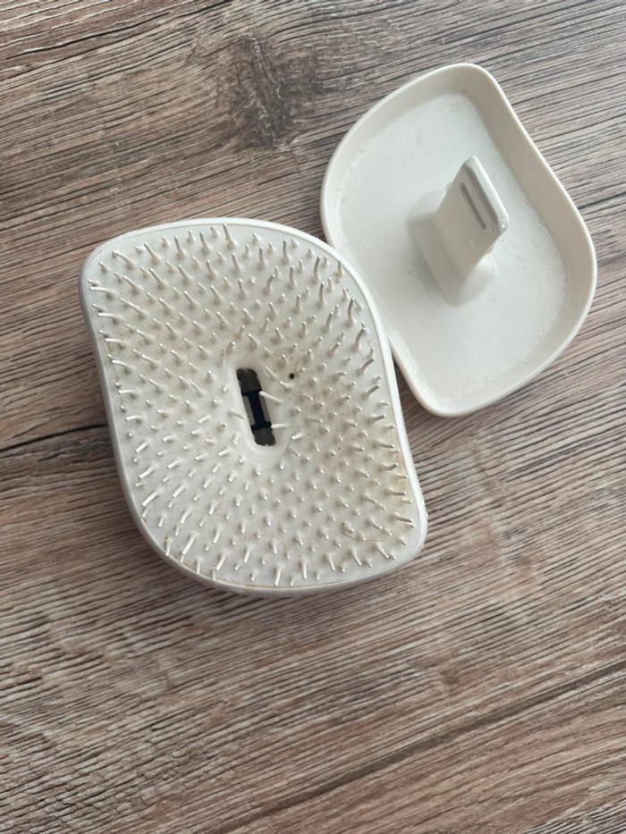 Tangle teezer beige et paillette rose, format compact - photo numéro 2