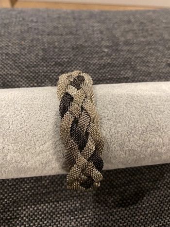 Bracelet métallique tressé