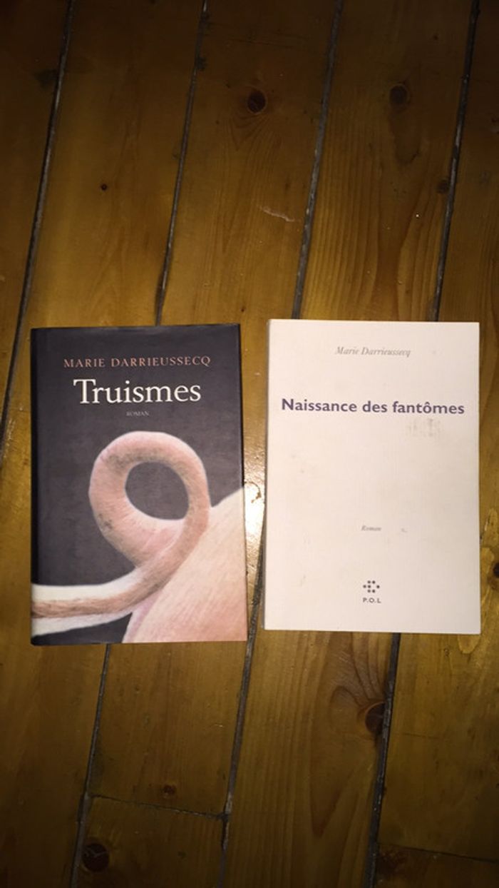 2 livres Marie darieussecq