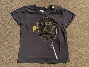 T-shirt IKKS noir/jaune