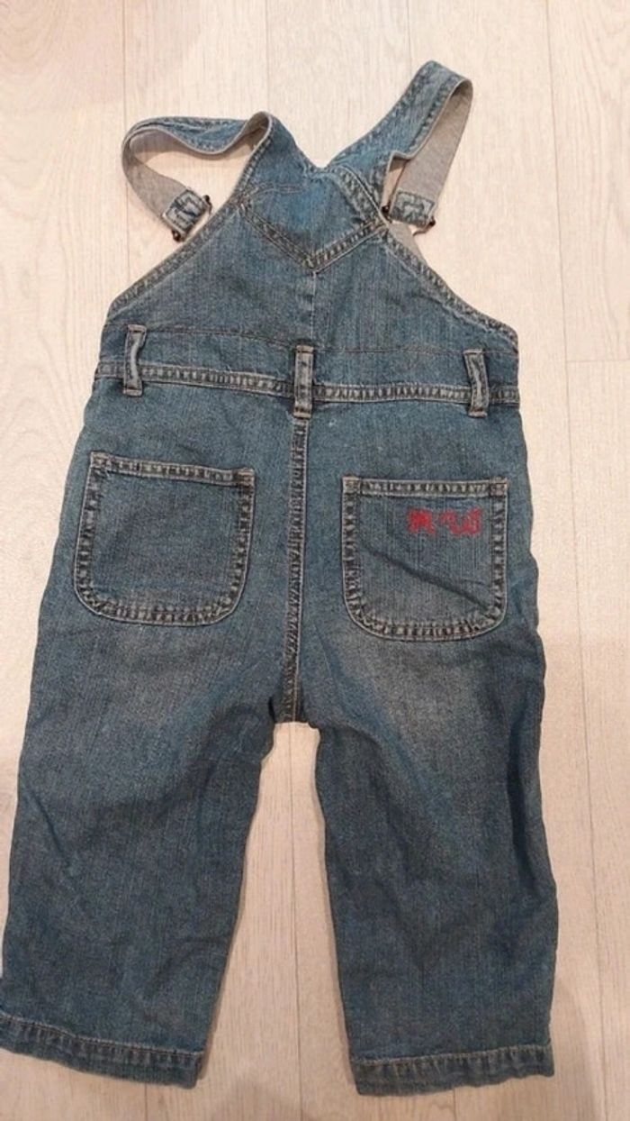 Lot t-shirt manche longue Salopette 18m - photo numéro 2