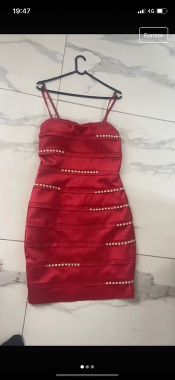 Robe bordeau