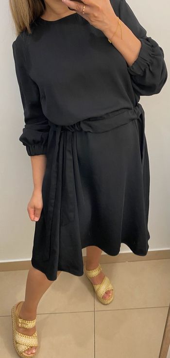 Robe Asos fluide noire Taille 38